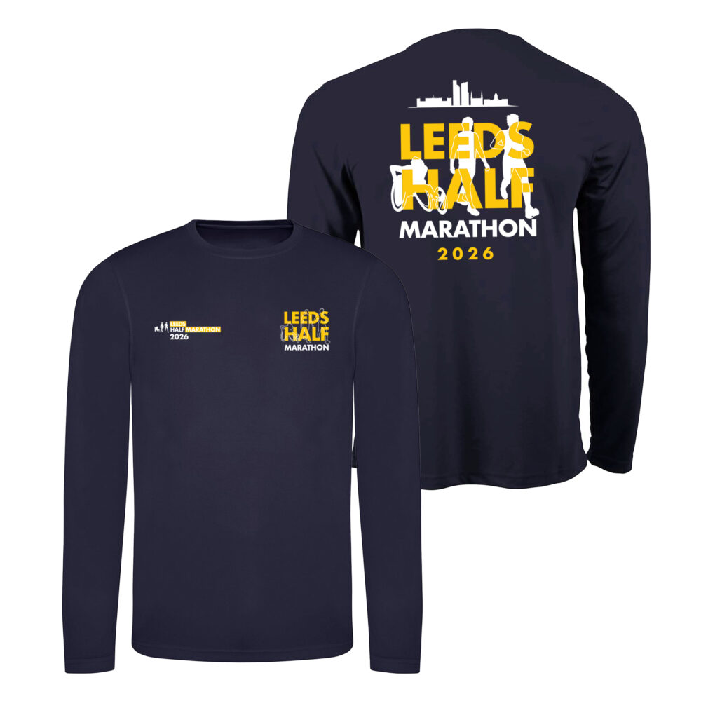 Leeds Half Marathon Unisex Technical Long sleeve T-shirt