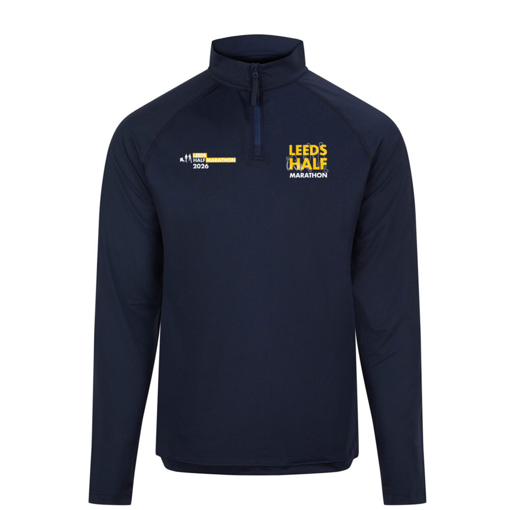 Leeds Half Marathon Active 1/4 Zip