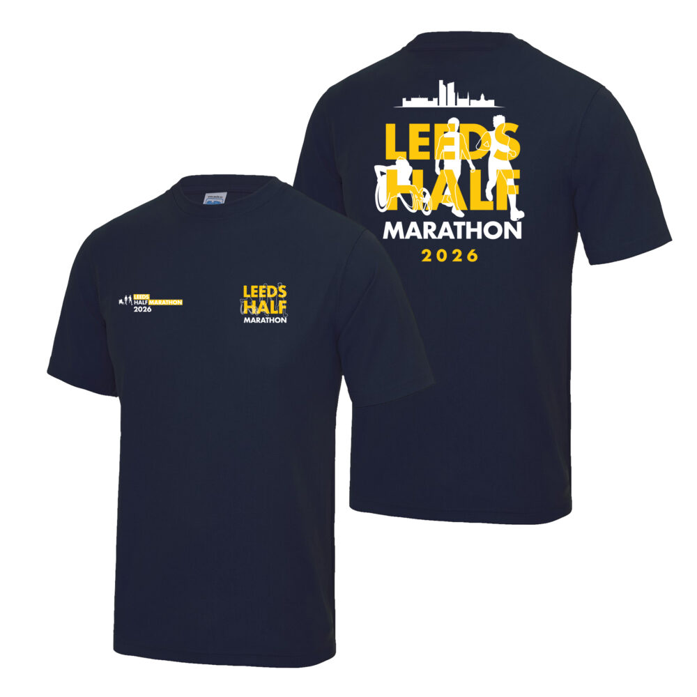 Leeds Half Marathon Unisex Technical T-Shirt
