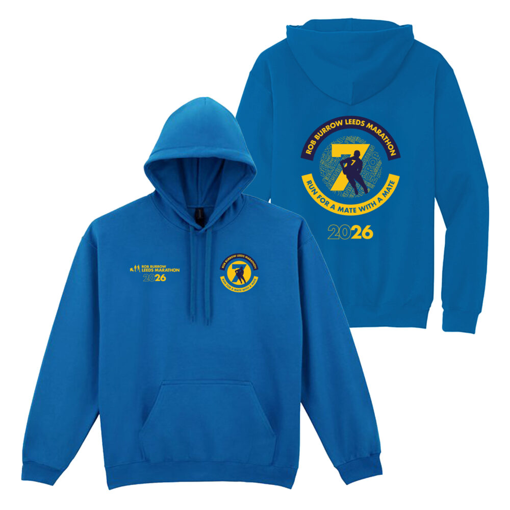 Rob Burrow Leeds Marathon Midweight Hoodie