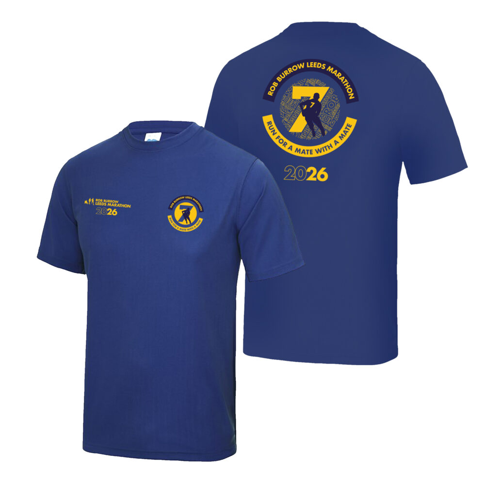 Rob Burrow Leeds Marathon Unisex Technical T-Shirt