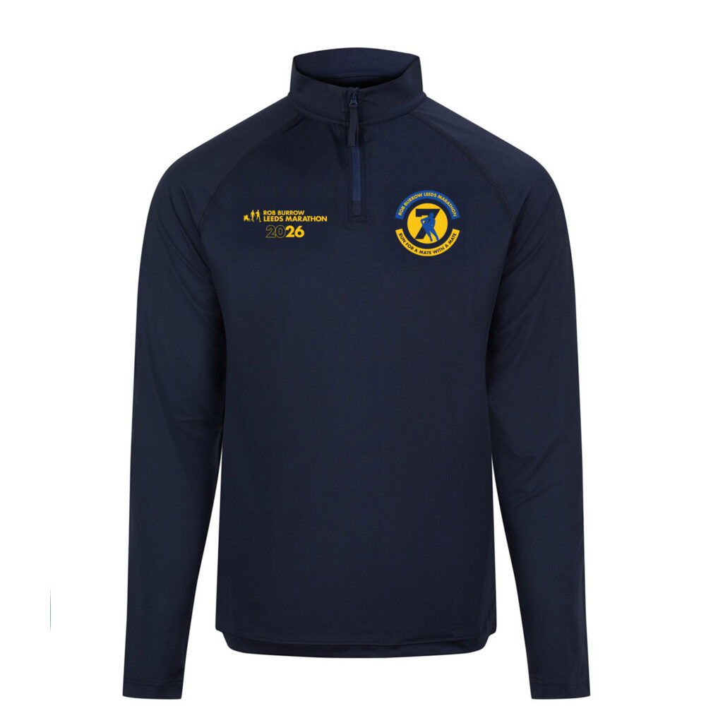 Rob Burrow Leeds Marathon Active 1/4 Zip