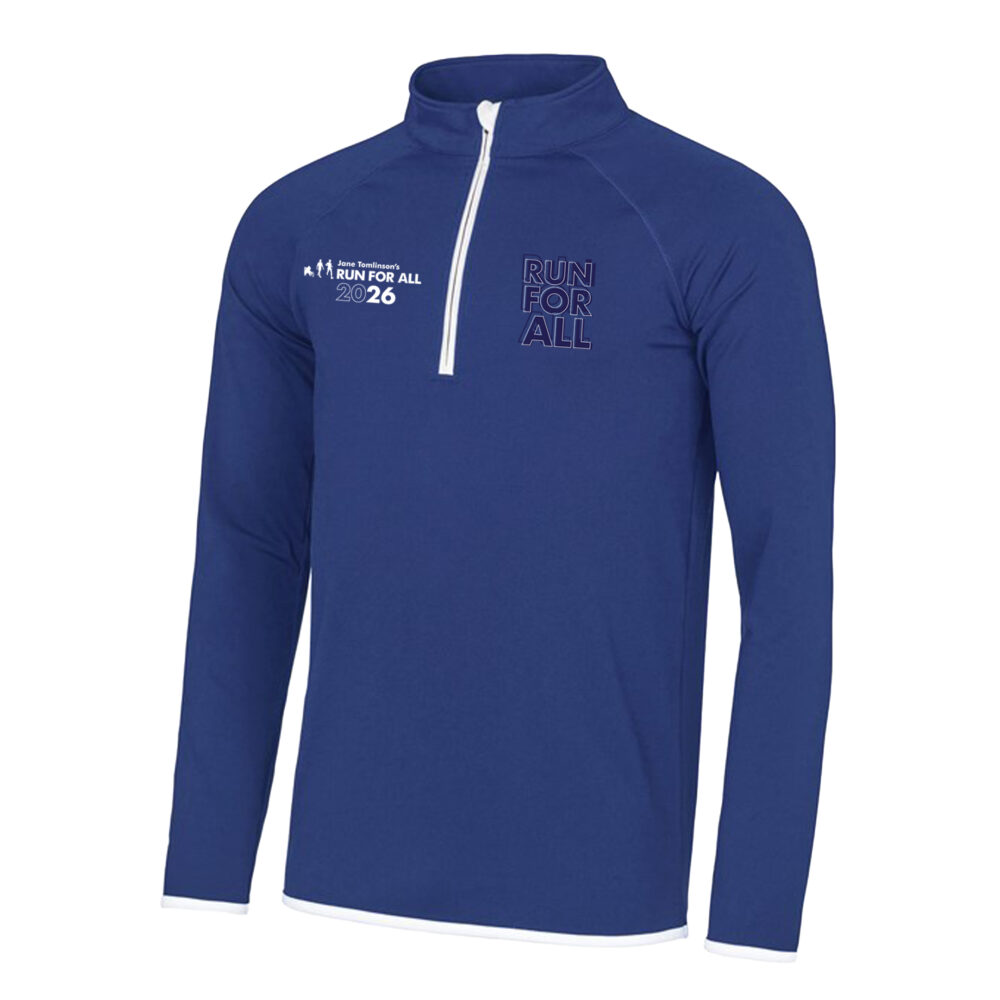 Run for All Technical Half Zip Sweatshirt