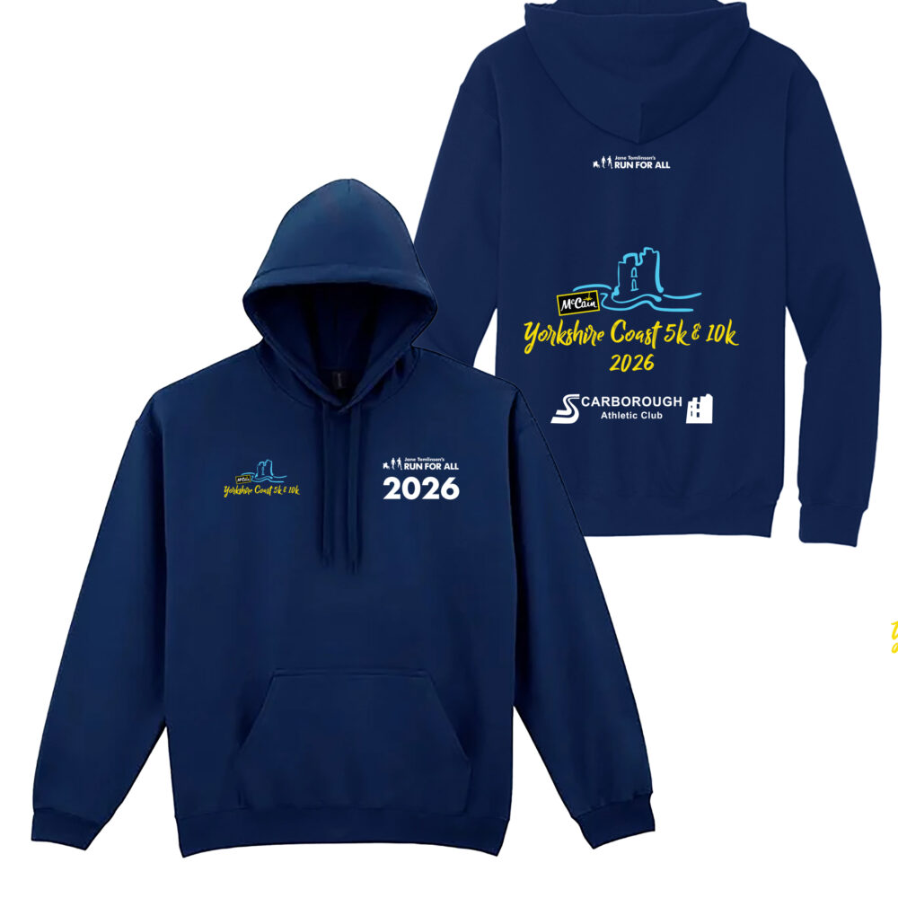 Yorkshire Coast 5K & 10K Midweight Hoodie